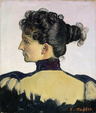 ベルト・ジャックの肖像 作： Ferdinand Hodler