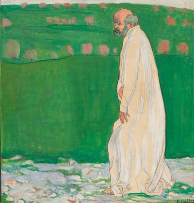 ユーリズミーのための研究。 作： Ferdinand Hodler