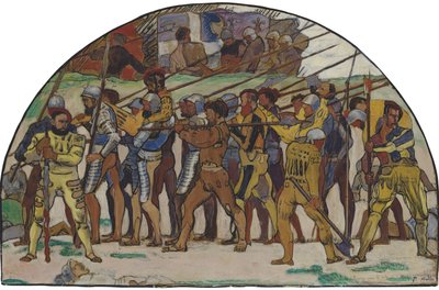 マリニャーノバリアントからの隠れ家、1897年頃 作： Ferdinand Hodler