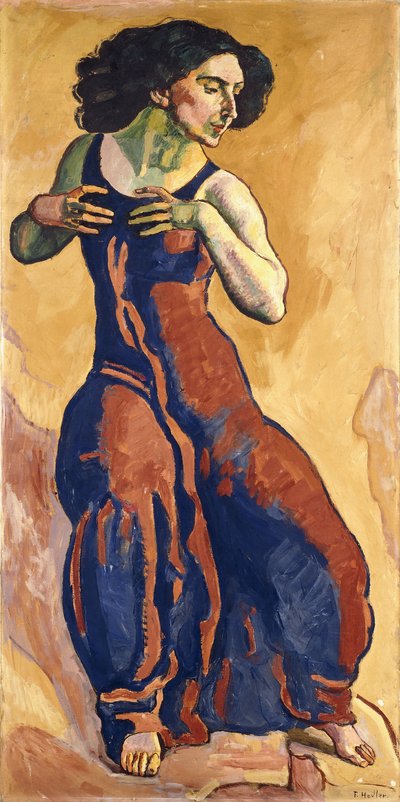 エクスタシーの女1911 作： Ferdinand Hodler