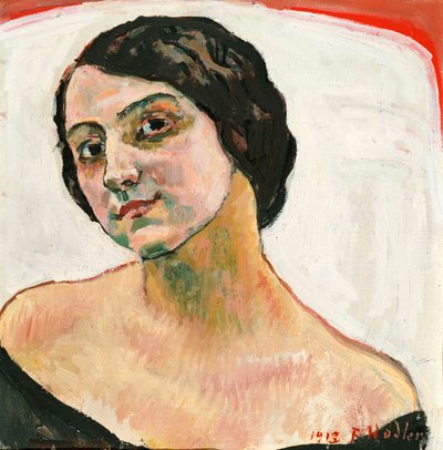 茶髪の女1913 作： Ferdinand Hodler