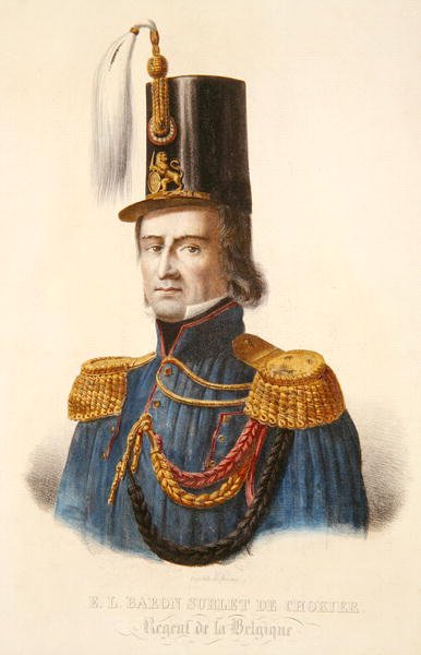 エラスム・シュレ・ド・ショキエ男爵（1769-1839） ベルギーの摂政 作： Ferdinand J.J. Daems