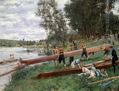 マルヌの端に 作： Ferdinand Joseph Gueldry