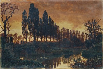 バイエルンの風景 作： Ferdinand Knab