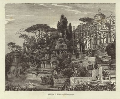 ギリシャとローマ-ローマの別荘 作： Ferdinand Knab