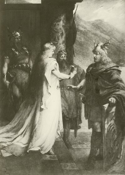 Gotterdammerung、Act I（グラビア） 作： Ferdinand Leeke