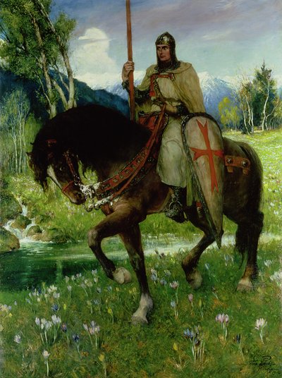 聖杯を求めてパルシファル 作： Ferdinand Leeke