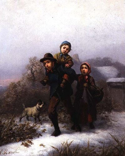 冬は 作： Ferdinand Marohn