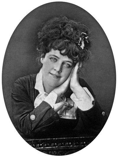 ジャンヌ・サマリー、フランスの女優、モデル 作： Ferdinand Mulnier
