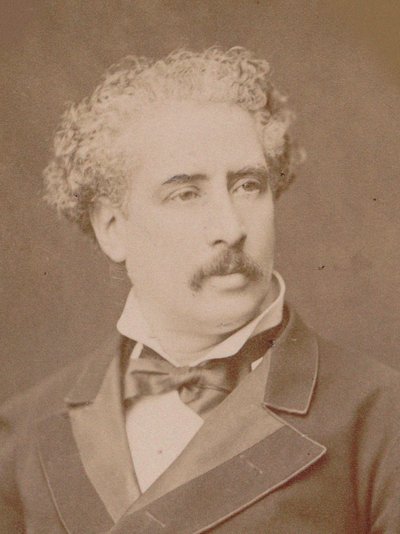 作曲家オリヴィエ・メトラの肖像 1830～1889年、1870年。 作： Ferdinand Mulnier