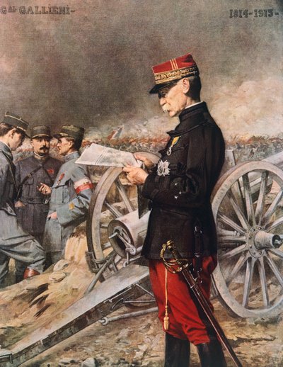 French General Joseph-Simon Gallieni 作： Ferdinand Roybet