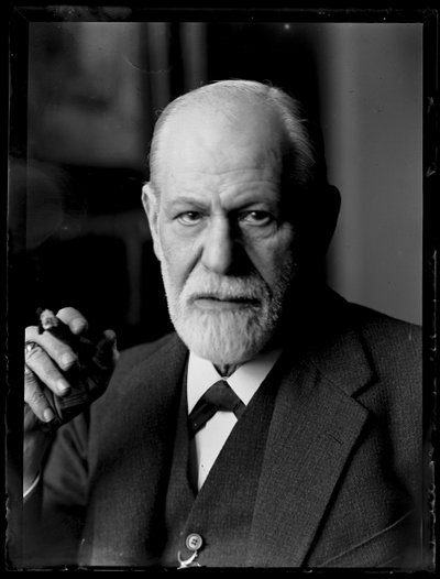 写真 ジークムント・フロイト（1856-1939） 作： Ferdinand Schmutzer
