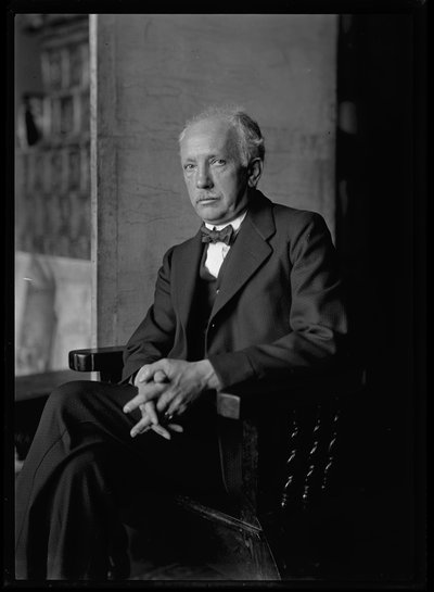 リヒャルト・シュトラウス（1864-1949）の写真 作： Ferdinand Schmutzer