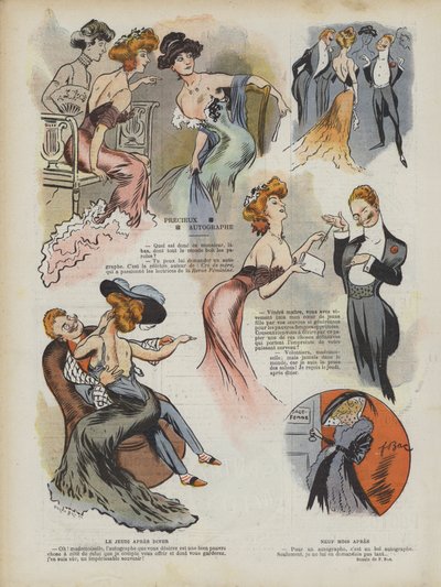 Le Rireのイラスト（カラーリソ） 作： Ferdinand Sigismund Bac