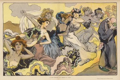 愛の贈り物を軽視する美徳（カラーリソ） 作： Ferdinand Sigismund Bac