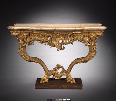 コンソールテーブル、c.1765 作： Ferdinand Tietz