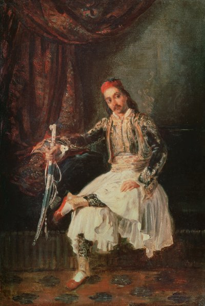 パティアーノ伯爵 作： Ferdinand Victor Eugene Delacroix