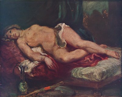 ロダリスク、1825、1937 作： Ferdinand Victor Eugene Delacroix