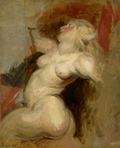 ネレイド（ルーベンス後のコピー）、1822年 作： Ferdinand Victor Eugene Delacroix