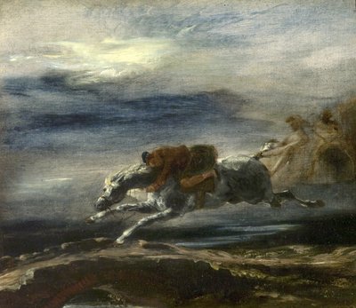 そこO "シャンター 作： Ferdinand Victor Eugene Delacroix