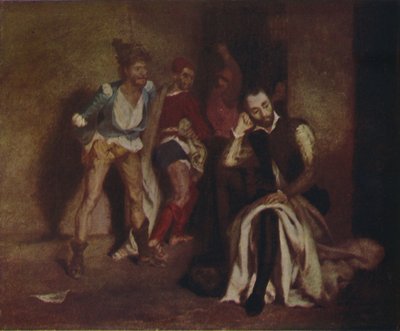 刑務所のバッジャー、1839年、1937年。 作： Ferdinand Victor Eugene Delacroix
