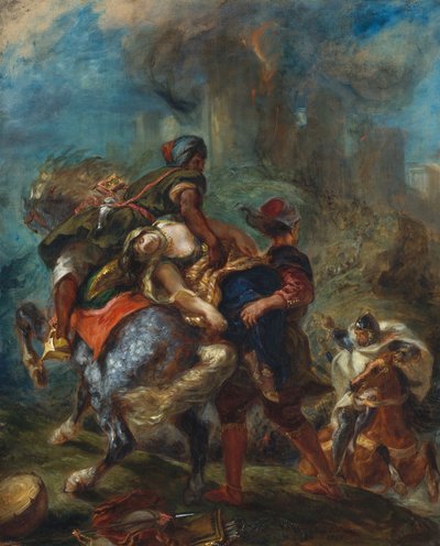 レベッカの誘duction 作： Ferdinand Victor Eugene Delacroix
