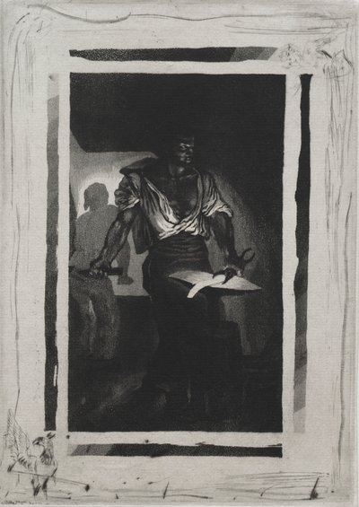 鍛冶屋。 作： Ferdinand Victor Eugene Delacroix