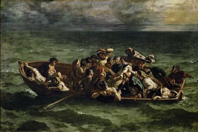 ドンファンの難破 作： Ferdinand Victor Eugene Delacroix