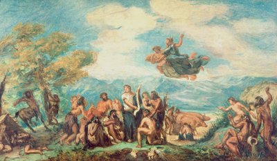 不明な画像 作： Ferdinand Victor Eugene Delacroix