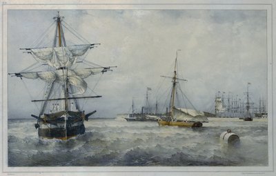 クロンシュタット 作： Ferdinand Victor Perrot