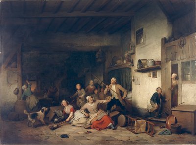 バット 作： Ferdinand de Braekeleer