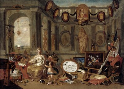 ヨーロッパの寓意、1689年。 作： Ferdinand van Kessel