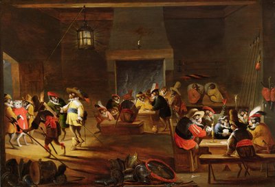 居酒屋のサル（詳細は92084を参照） 作： Ferdinand van Kessel