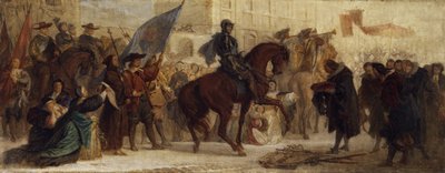 1620 年のホワイト マウンテンでの勝利の後、マクシミリアン 1 世のプラハへの入城 作： Ferdinand von Piloty