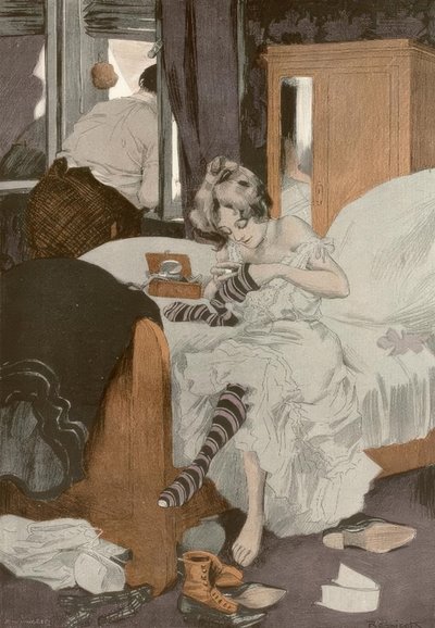 新婚旅行で 作： Ferdinand von Reznicek