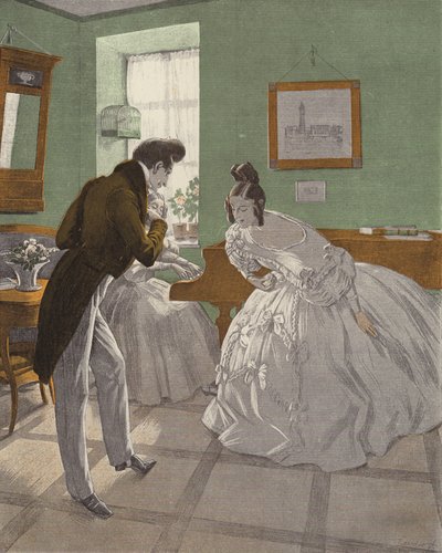 ダンスへの招待 作： Ferdinand von Reznicek