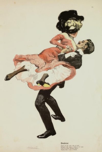 F V。 Reznicek、Drahrer - from：The Dance - 1906 作： Ferdinand von Reznicek