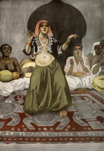 Reznicek -ベリーダンス-グラフィック1906 作： Ferdinand von Reznicek
