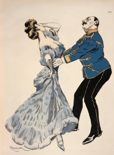 Reznicek - Csardas - Grafik 1906 作： Ferdinand von Reznicek