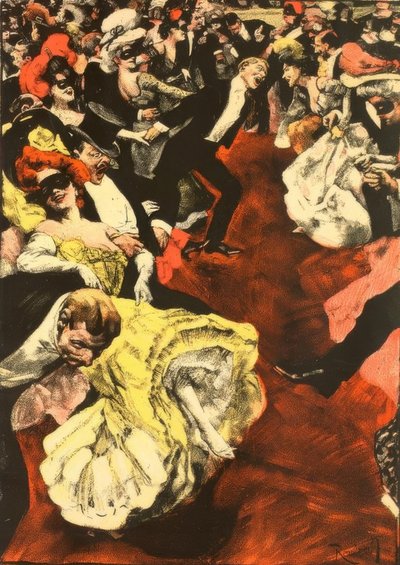 Reznicek -不注意- Gallant World - 1904 作： Ferdinand von Reznicek