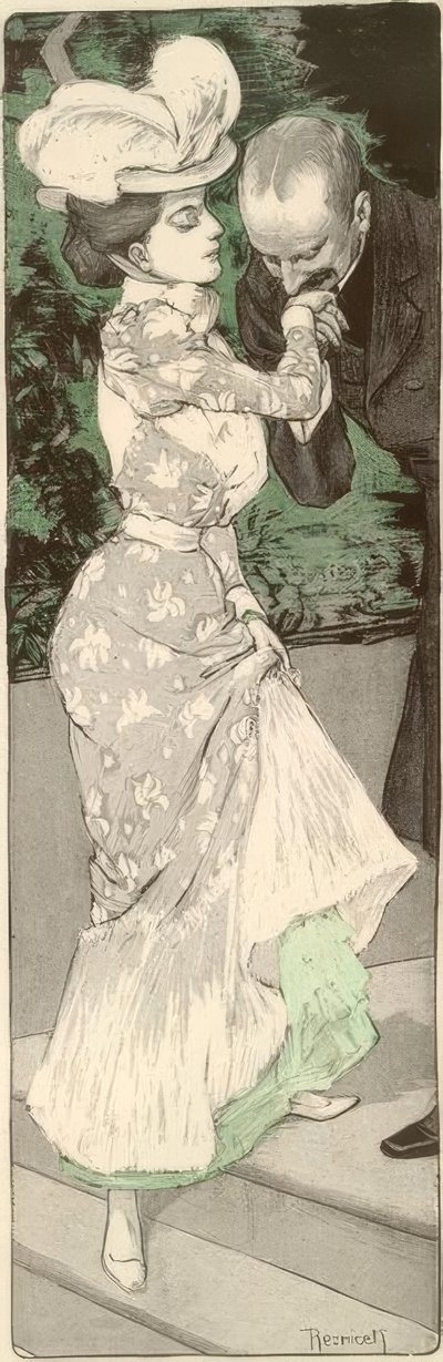 優しいウインク 作： Ferdinand von Reznicek