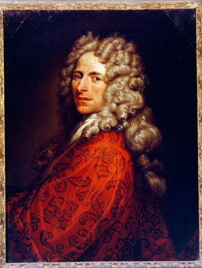 自画像、1680年頃 作： Ferdinando Galli Bibiena