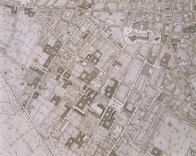 フィレンツェの地図、1731年 作： Ferdinando Ruggeri