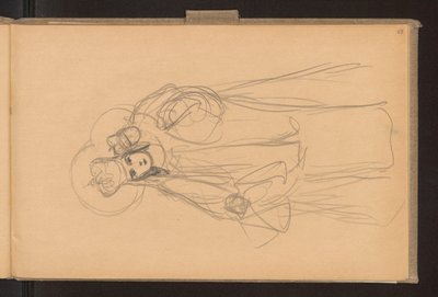 Skizze der Figur der Mutter Gottes 作： フェルディナンド・ルシュチク