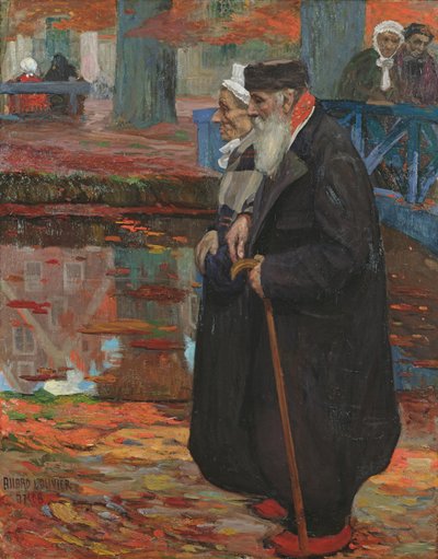 老夫婦、1907 作： Fernand Allard L