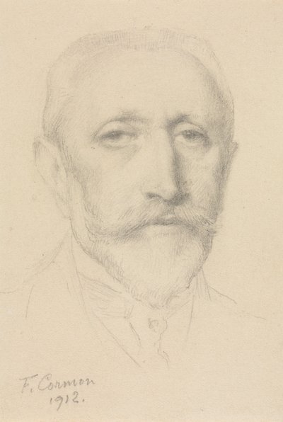 自画像、1912年。 作： Fernand Cormon