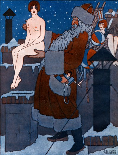 みんなのおもちゃ - la Vie Parisienne のイラスト 作： Fernand Couderc