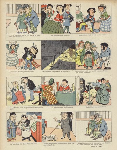 ル・リールのイラスト 作： Fernand Fau