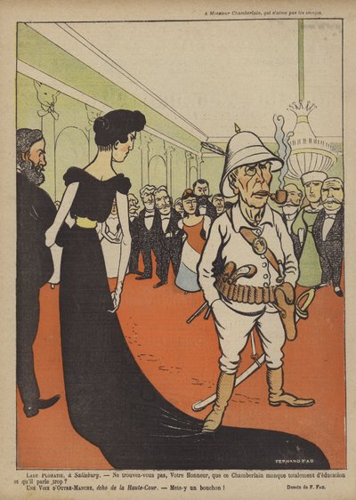 ル・リールのイラスト 作： Fernand Fau