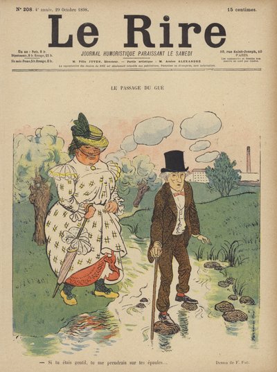 ル・リールのイラスト 作： Fernand Fau